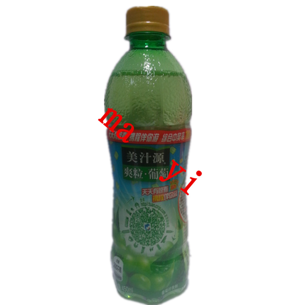 450ml爽粒葡萄*美汁源1*12